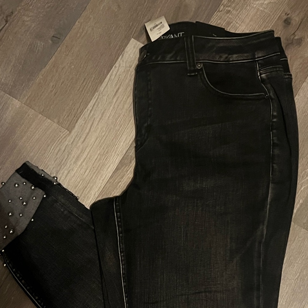 Lane Bryant Mid Rise skinny Ankle Super Stretch